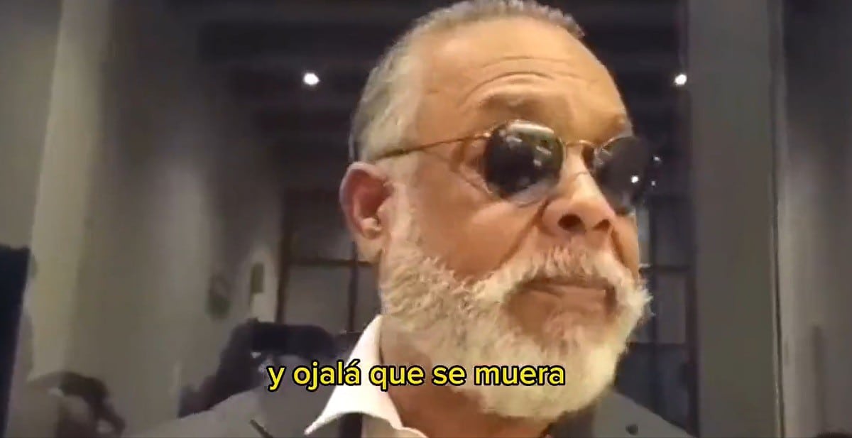 Francisco Céspedes arremete contra AMLO; “Ojalá que se muera”, dijo