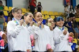 Oro en gimnasia artística femenil para México en San Salvador 2023