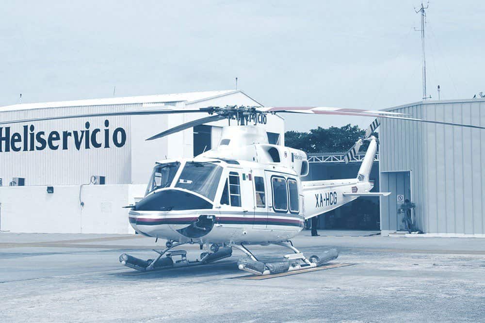 Se desploma helicóptero cerca de la Sonda de Campeche