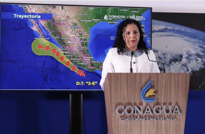 Depresión tropical Dos-E se convertirá en huracán en el Pacífico