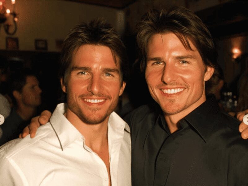 Sorprendentes imágenes de Tom Cruise y sus ¿dobles?