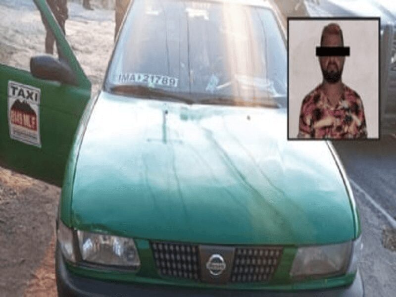 Arrestan a taxista con varios tipos de drogas en Nuevo León