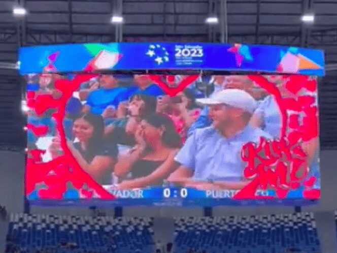 Humillación pública en los Centroamericanos 2023; no dejó que su pareja le diera un beso