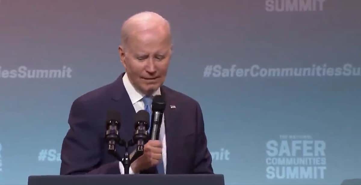 Biden termina discurso sobre el control de armas con frase desconcertante