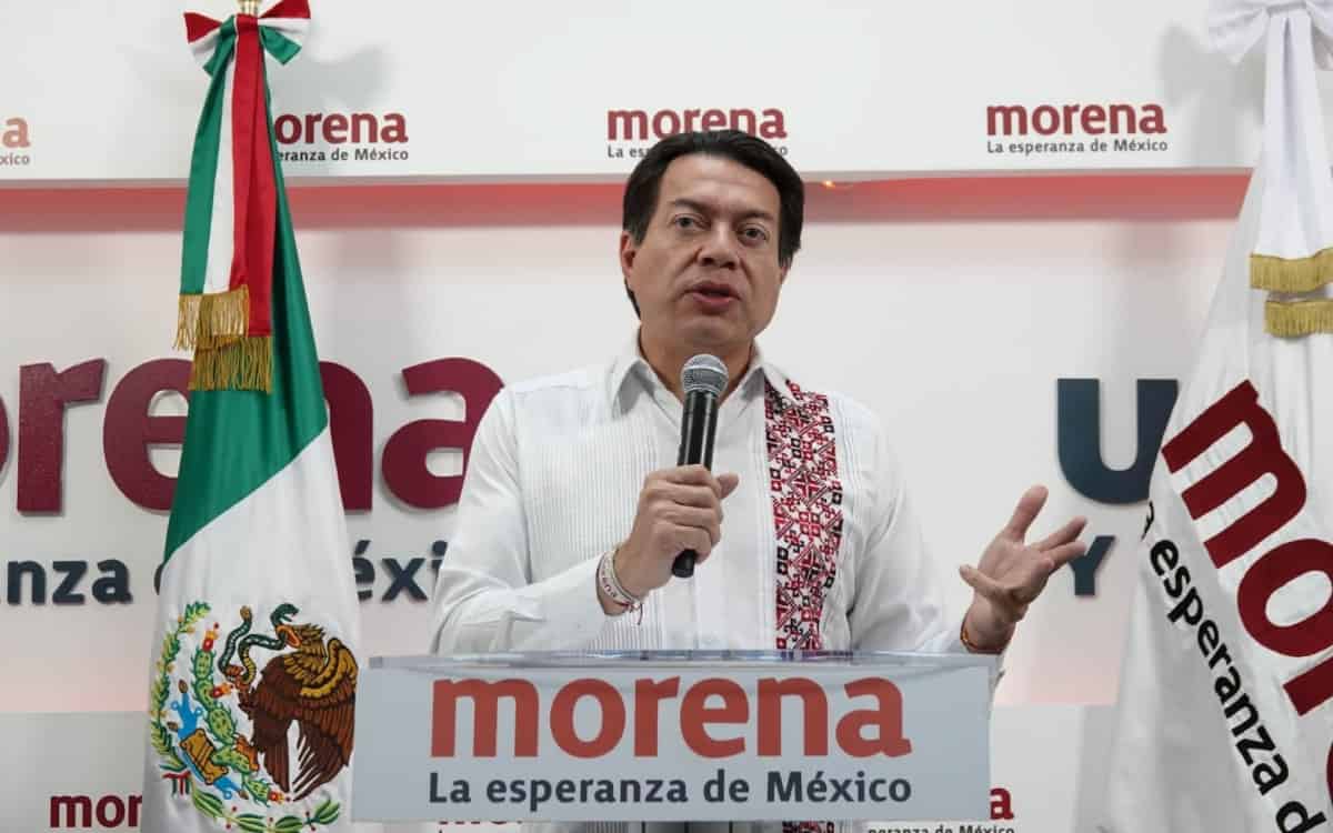 Mario Delgado aseguró que Morena está de acuerdo con las medidas cautelares del INE