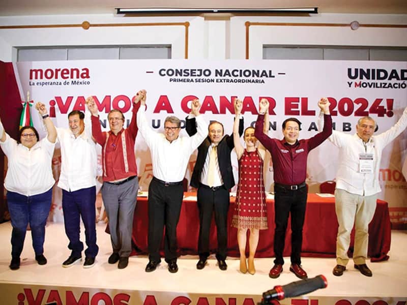 Morena realizará cinco encuestas para elegir a su candidato a la presidencia