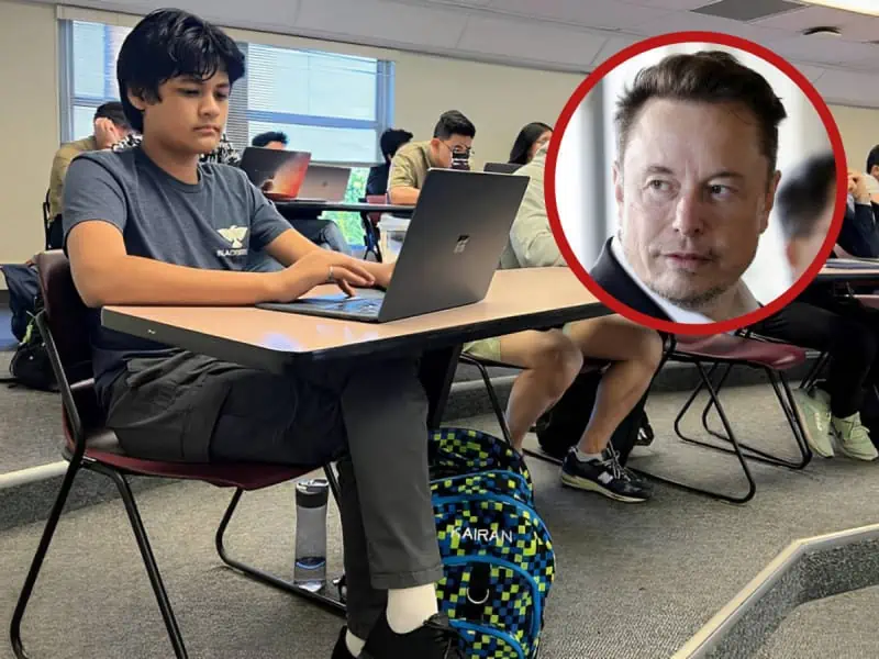 Niño prodigio trabajará con Elon Musk en Space X