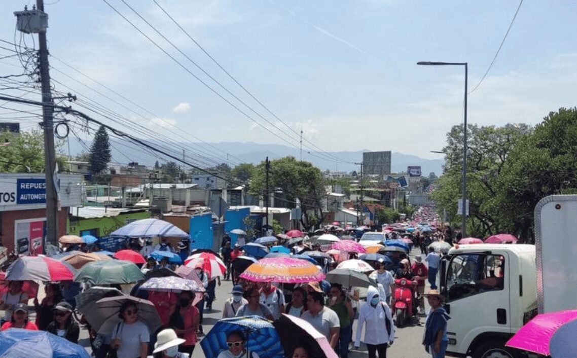 En Oaxca, un millón de estudiantes se queda sin clases por paro de labores de CNTE