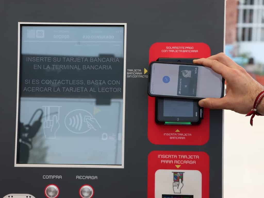 Implementan moderno sistema de pago en línea 5 del Metrobús
