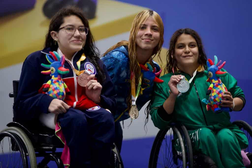 México cierra participación en natación con 8 medallas durante Parapanamericanos Juveniles 2023