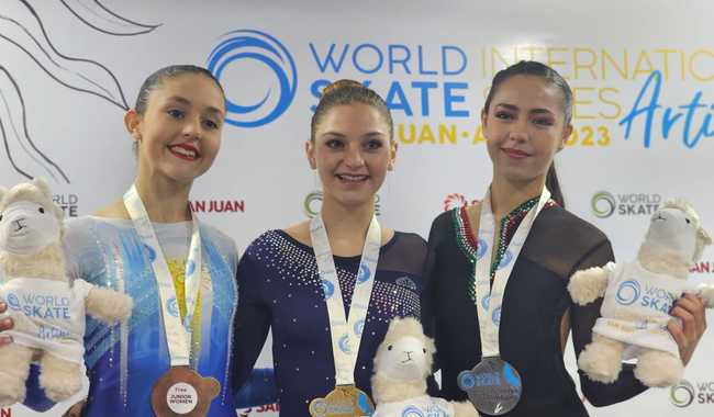 Medalla de plata para México en la Serie Final Internacional de Patinaje Artístico sobre ruedas
