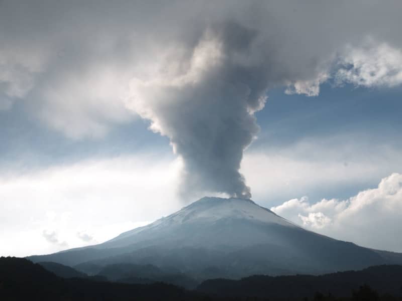 Popocatépetl entra en alerta Amarilla Fase 2