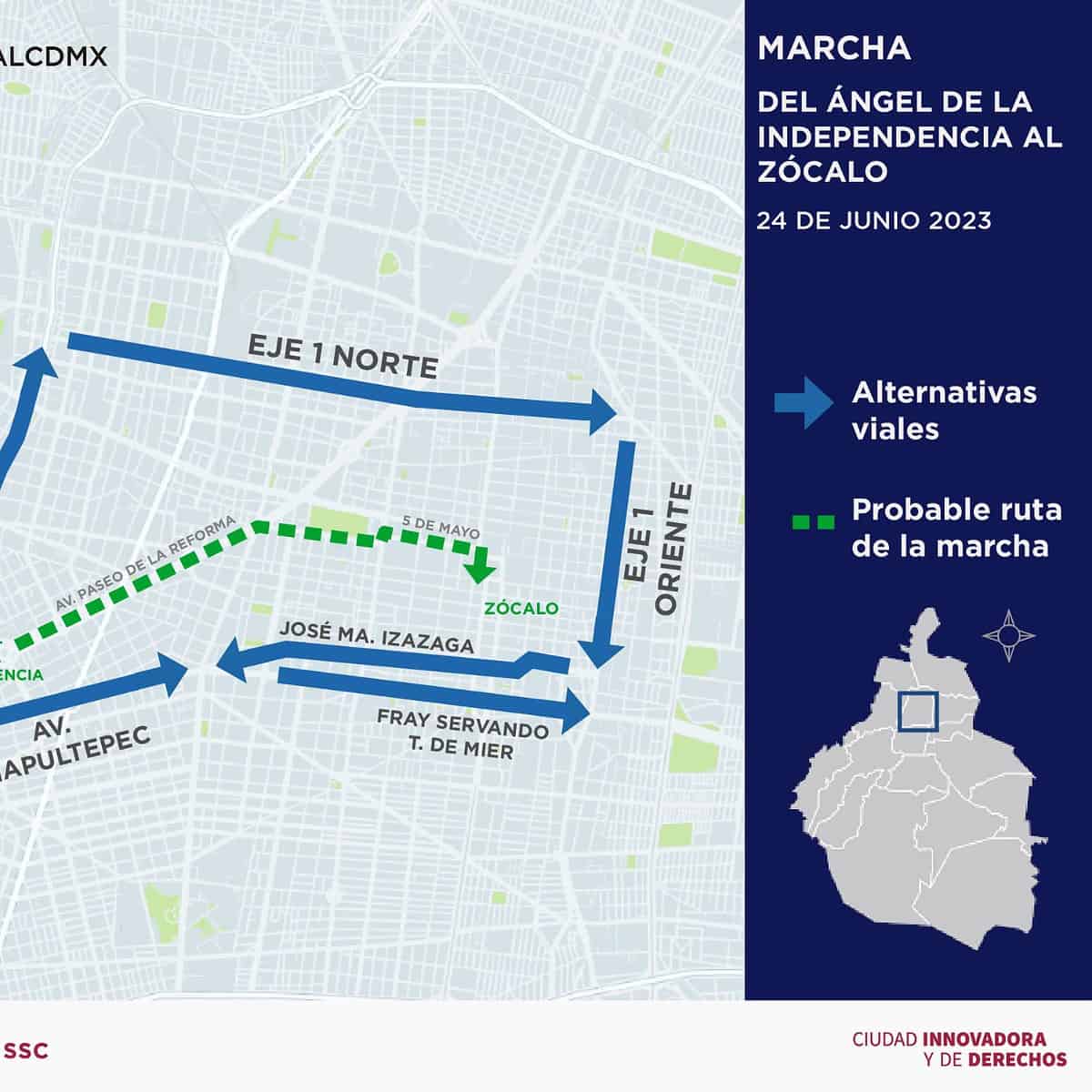 EN VIVO: Marcha del orgullo LGBTQ+ en CDMX