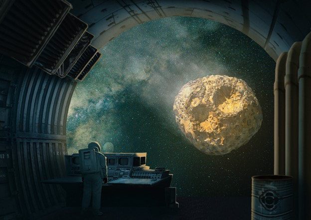 La NASA viajará a un asteroide compuesto de hierro, níquel y oro