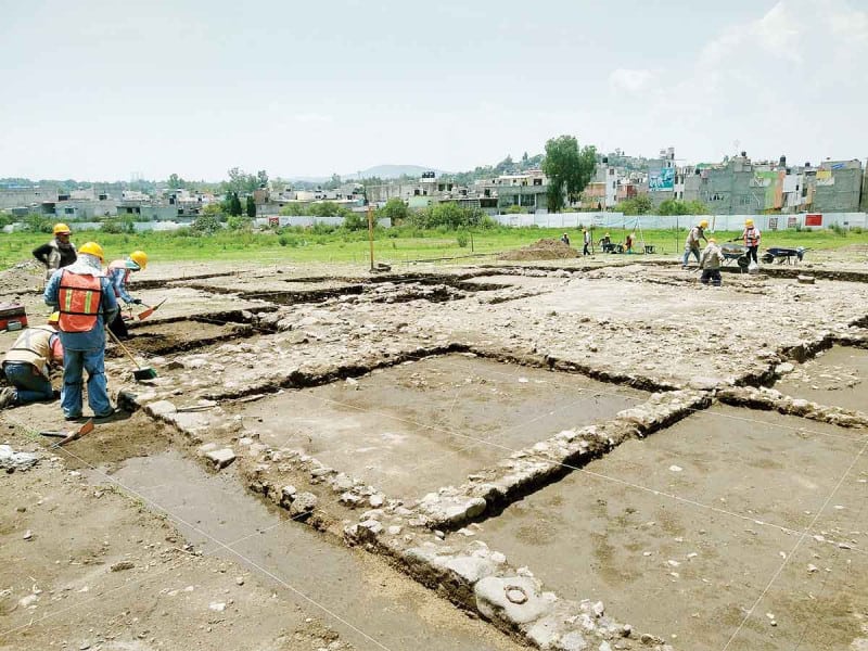 Descubren una unidad residencial Tolteca en Hidalgo