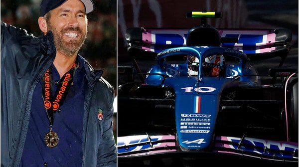 Ryan Reynolds compra parte del equipo Alpine de F1