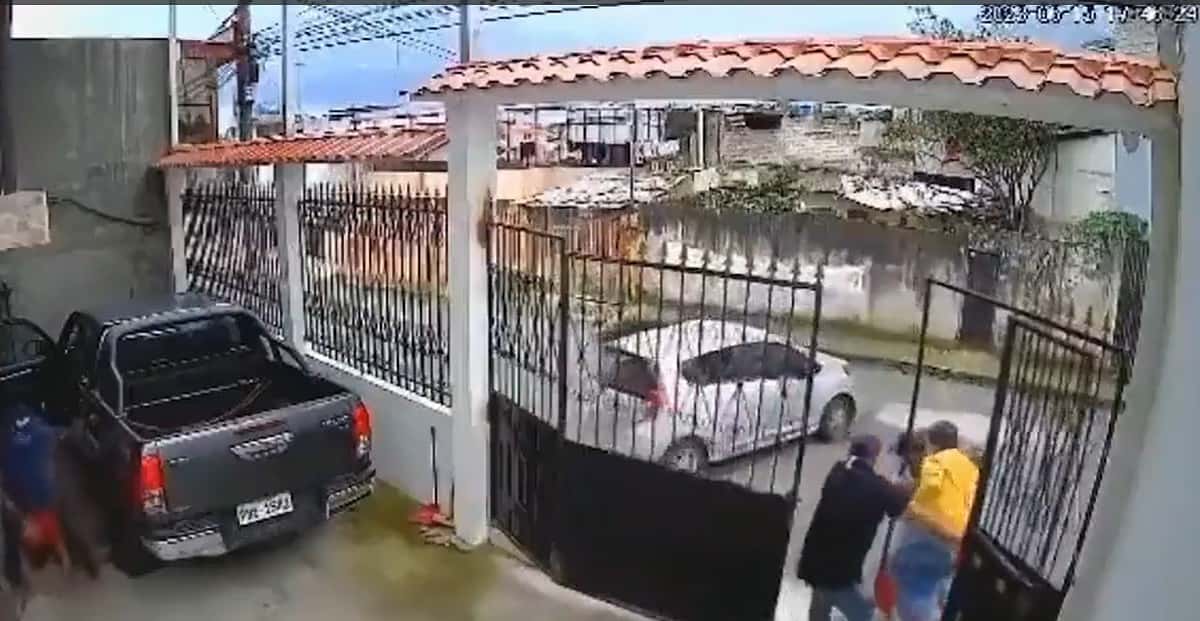 Aunque suplicó, no pudo impedir el secuestro de su esposa