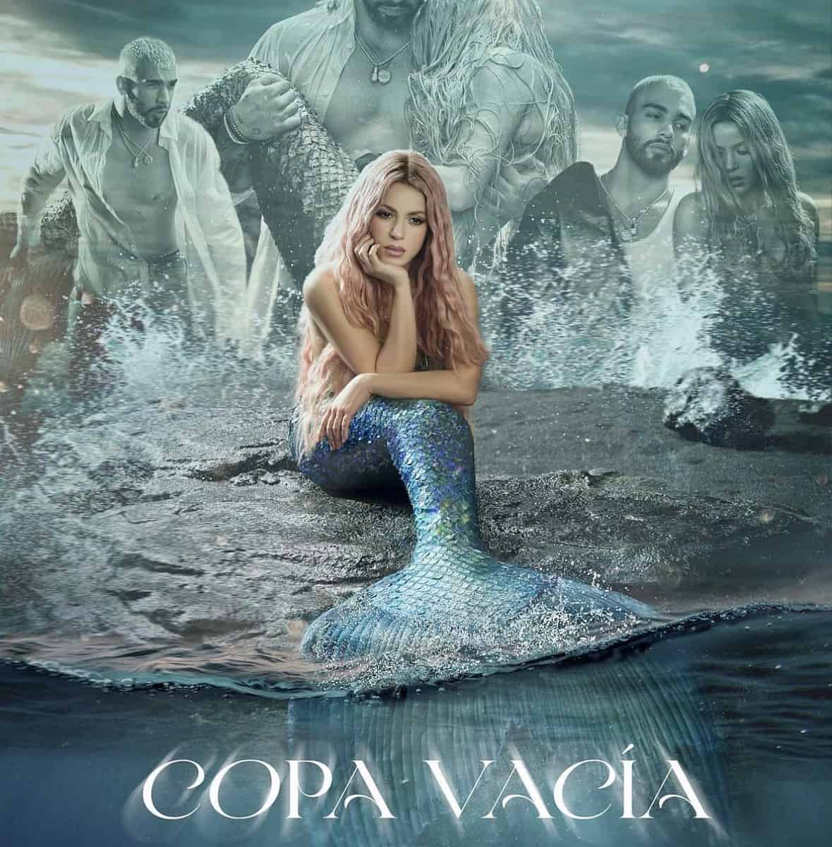 Shakira, se convierte en sirena para película