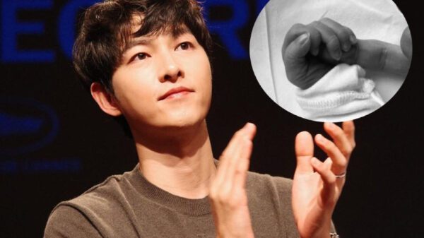 El actor surcoreano Song Joong Ki anuncia que ya es papá con tierna foto