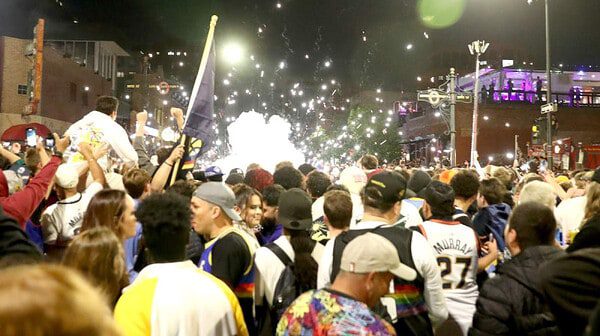 Tiroteo en Denver deja heridos a 10 aficionados de la NBA
