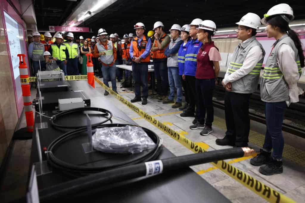 Supervisan pruebas del sistema de red LTE en la nueva línea 1 del Metro