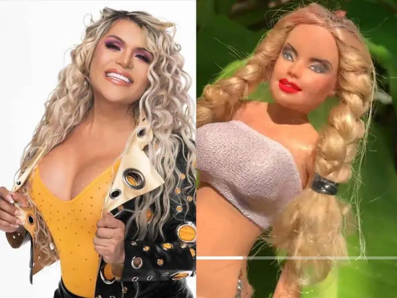 Wendy Guevara de las perdidas se convierte en Barbie