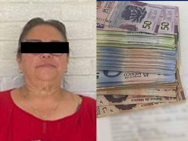 Con 80 mil pesos en la entrepierna, mujer intenta entrar a reclusorio Oriente de CDMX