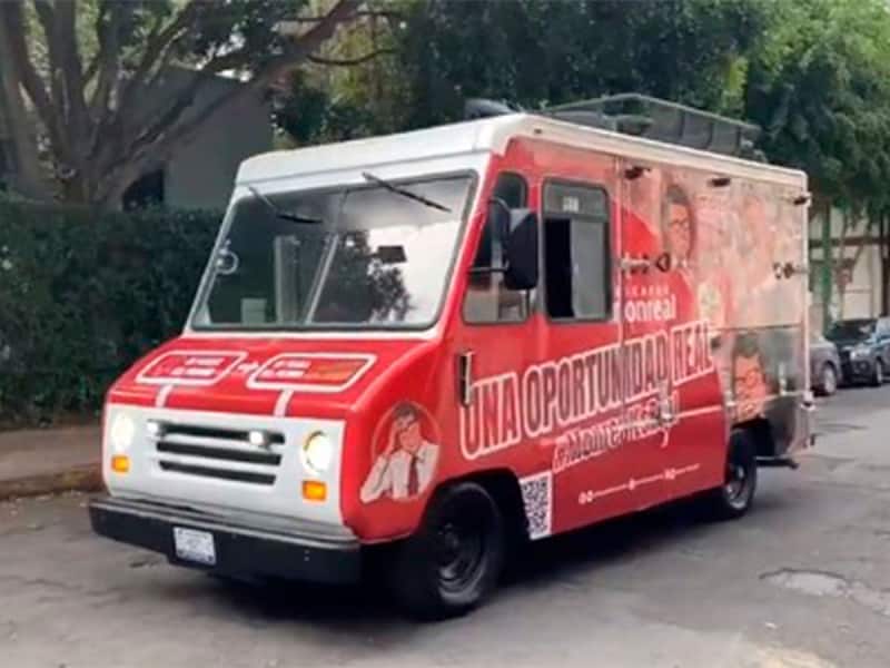 Conoce la ‘Monrineta’, camioneta en apoyo a Ricardo Monreal