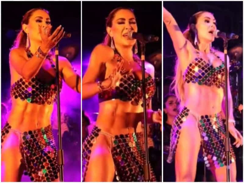 Ninel Conde es fuertemente criticada al cantar ‘Sálvame’ de RBD en concierto