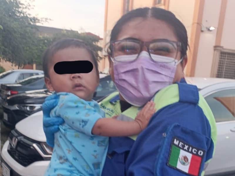 Serán los abuelos quienes se hagan cargo del bebé abandonado en una iglesia de Nuevo León