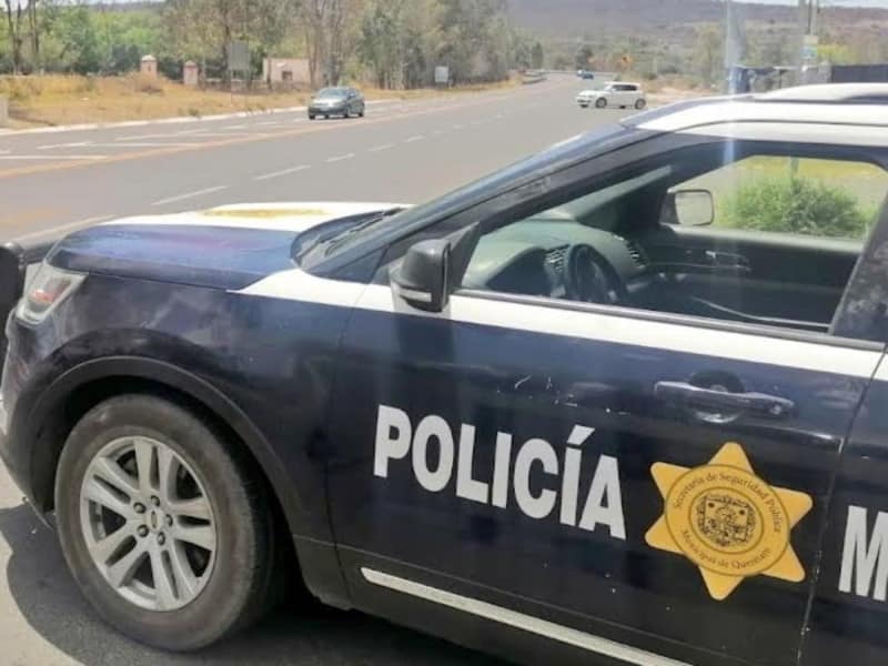 Un sujeto fue asesinado por un policía luego de que este lo atacara con un cuchillo en Querétaro