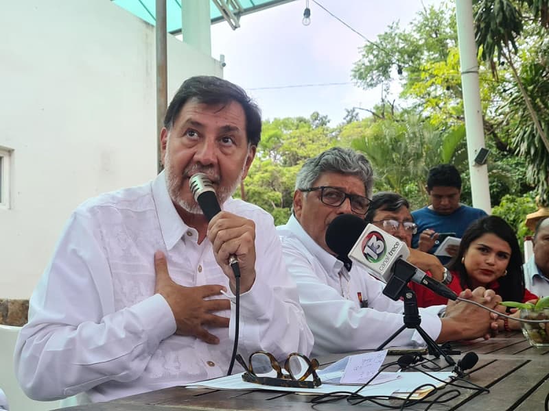 Al llevar invertidos más de 1 millón de pesos en su campaña, Fernández Noroña, la calificó como austera y casi franciscana