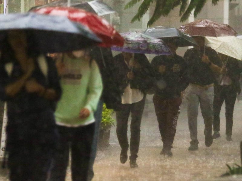 Se esperan lluvias intensas y granizo en CDMX y zonas del Edomex