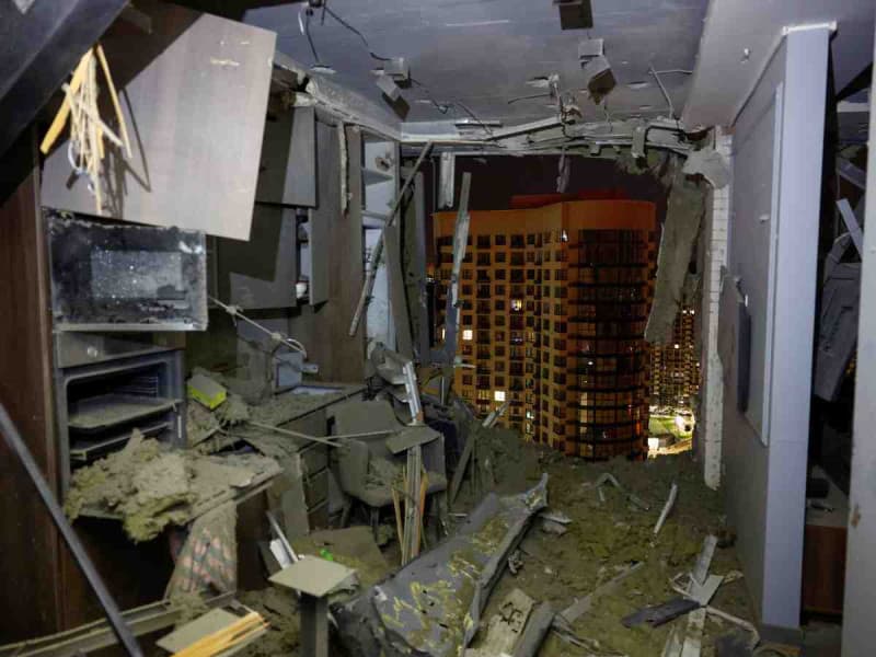 Nuevo ataque ruso contra Kiev deja una persona sin vida y cuatro heridos