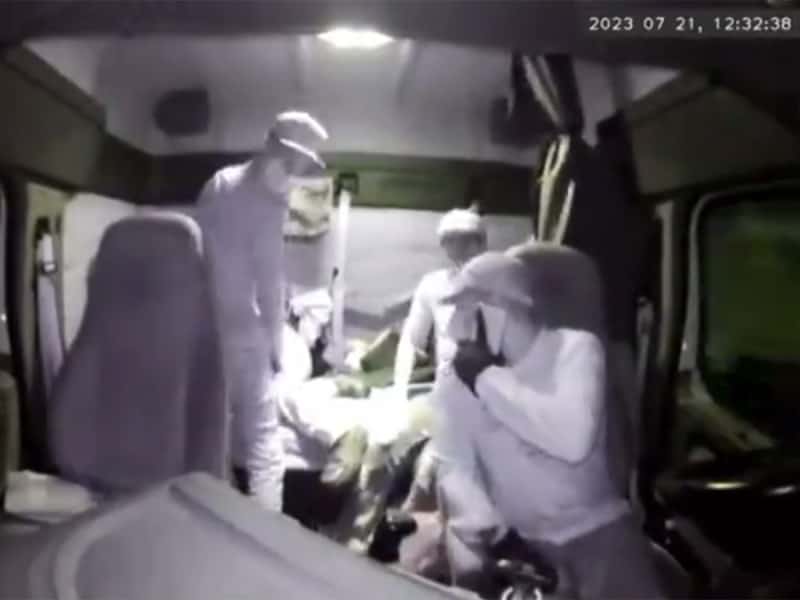 Vídeo: En Nuevo León fue grabado asalto en cabina de tráiler