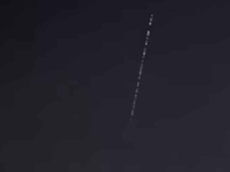 En Pensilvania confunden luces en el cielo con ovnis