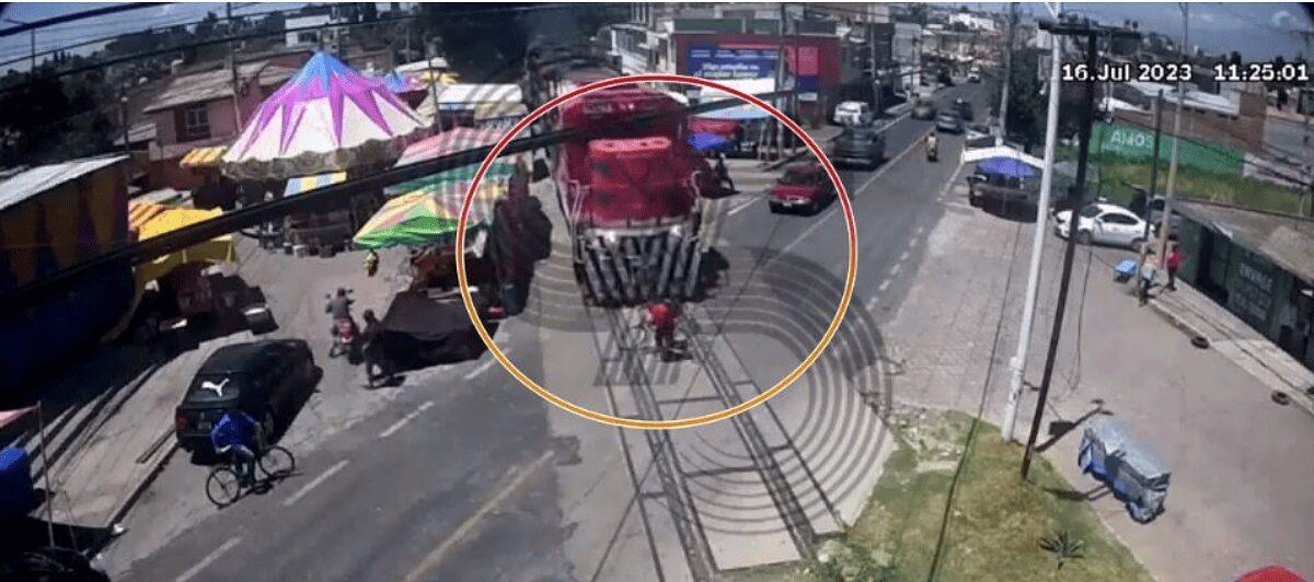 Se lo llevó el tren… y sobrevivió