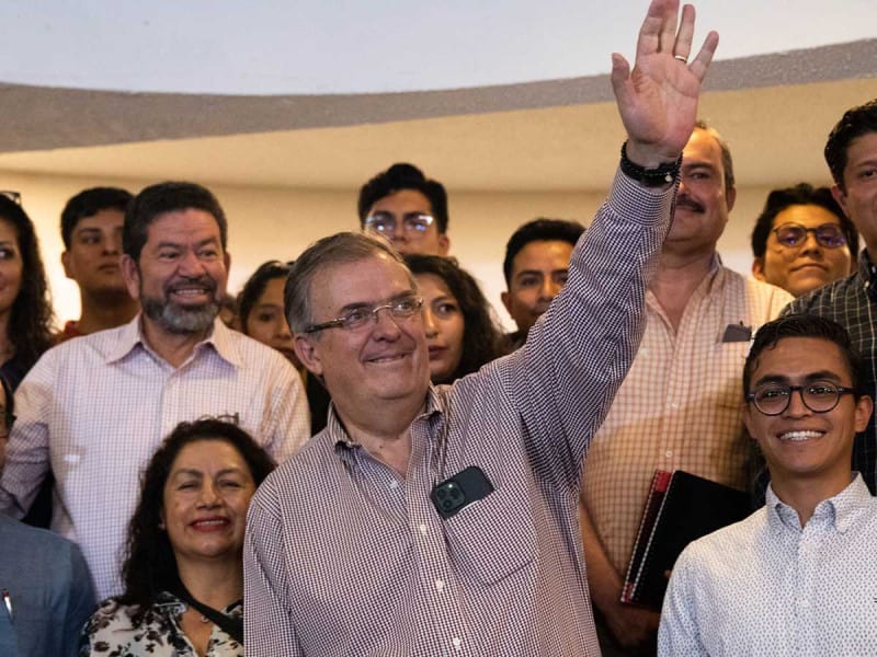 “A quien ponga la oposición le ganamos” asegura Marcelo Ebrard