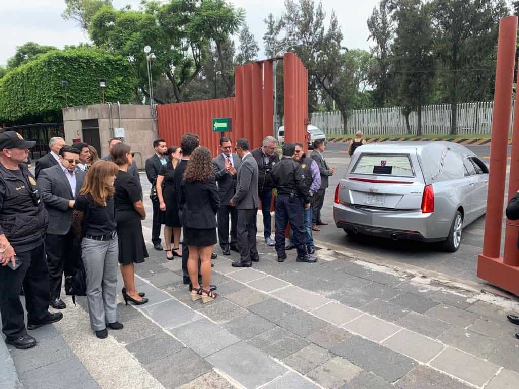 Realizan cortejo fúnebre de Porfirio Muñoz Ledo a la Cámara de Diputados