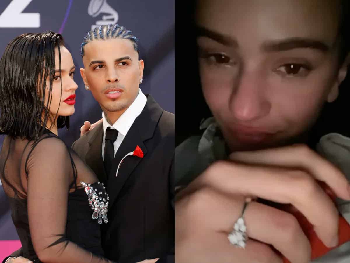 Rosalía ya tenía hasta el vestido de novia que usaría en su boda con Rauw Alejandro