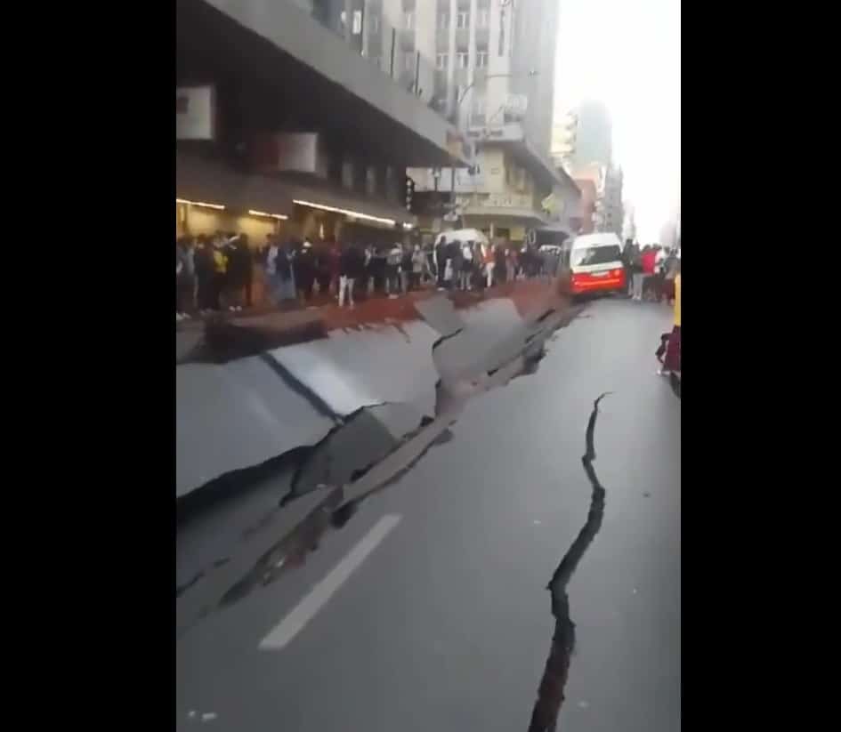 En Johannesburgo, Sudáfrica una fuerte explosión dejó varios heridos