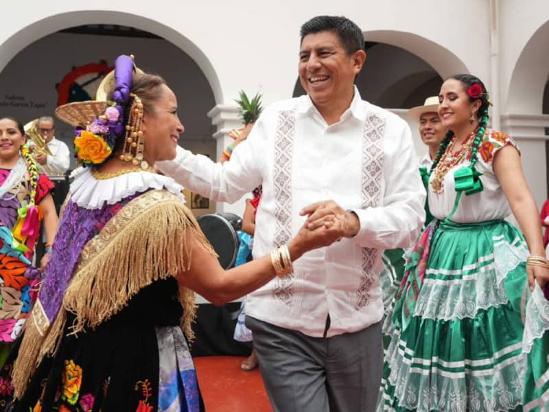 El gobernador de Oaxaca invita al turismo a disfrutar de la Guelaguetza 2023