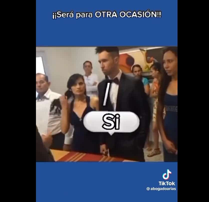 Pequeña broma salva a hombre del matrimonio