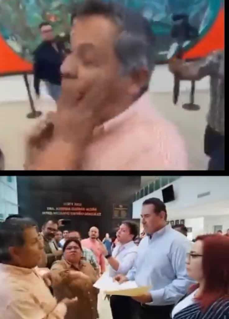 Diputada del PAN, golpea a periodista en Tamaulipas