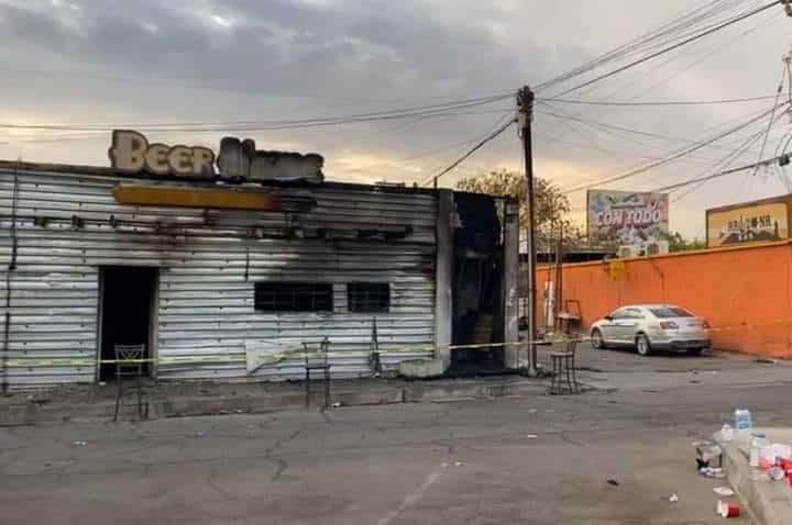 En Sonora, Fiscalía del Estado investiga al incendiario del bar Beer House donde asesinó a 12 personas