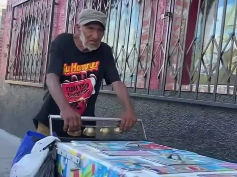 “Ni el paletero se salva”, malandros asaltan y roban a abuelito paletero en  Oakland