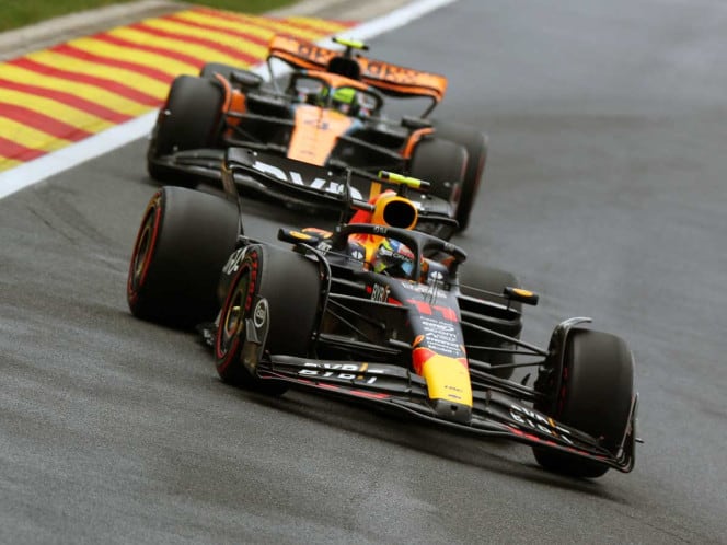 Checo, a nada de la Pole Position en  GP de Bélgica; Piatri, la sorpresa de la jornada