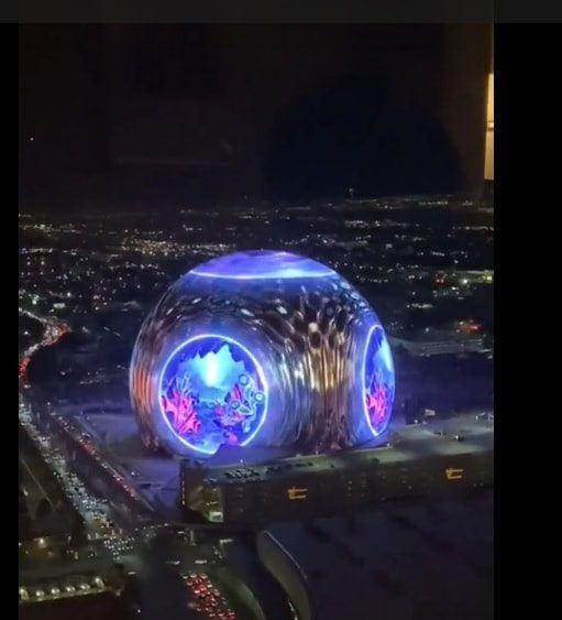 ¡Tenía que ser en Las Vegas!, construyen impactante estadio que se transforma en lo que sea; se llama ‘La Esfera’