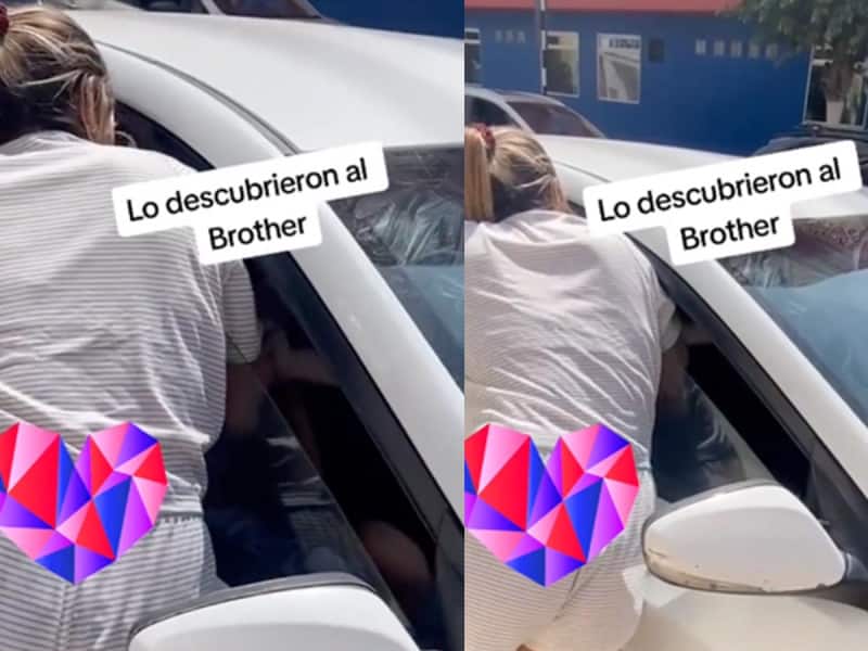 ¡Lo atraparon con las manos en la masa!; estaba con su amante y no logró huir de su enfurecida mujer