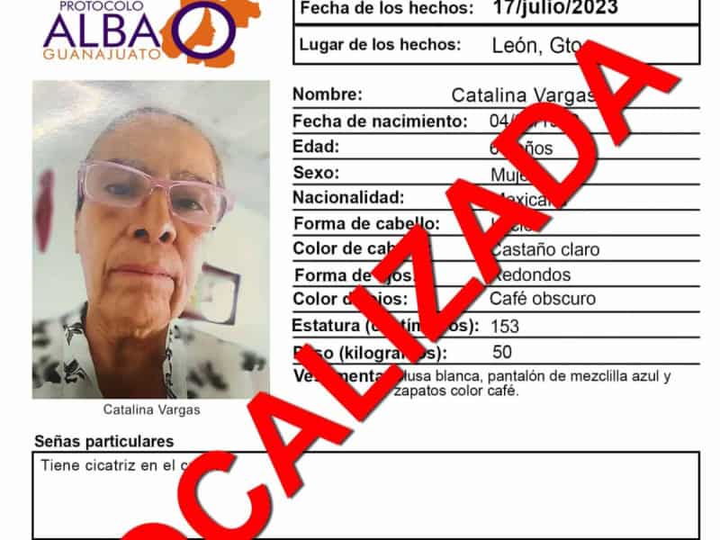 Localizan con vida a madre buscadora reportada como desaparecida